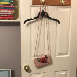 Rose pink pocket book